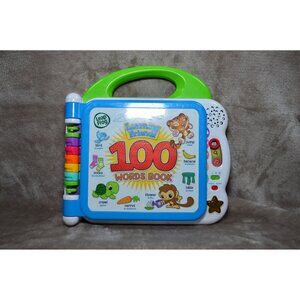 Leapfrog Learning Friends 100 Word Book Interactive Educational Toy Toddler Baby